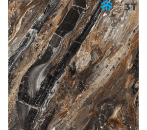 Gạch Nhập Khẩu Ấn Độ 1200x1200mm Fossil Nero