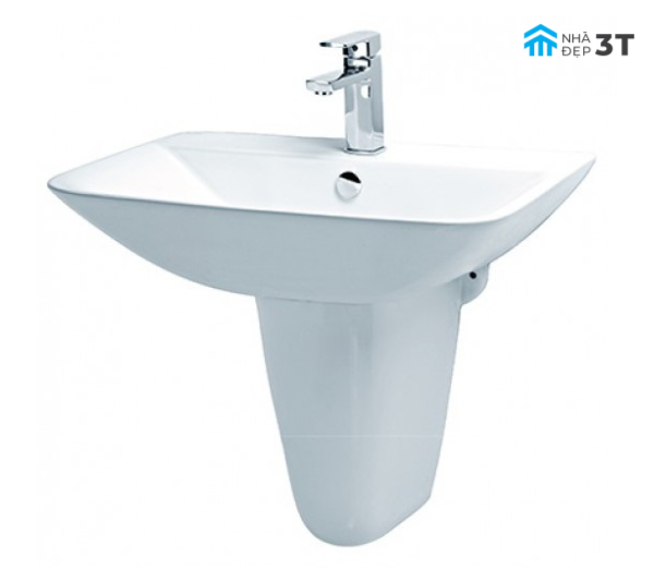 LAVABO CHÂN TREO CAESAR L2365+P2443