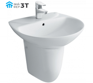 Lavabo Treo Tường Inax L-285V/L-288VC Kèm Chân Ngắn